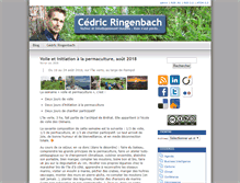 Tablet Screenshot of cedric.ringenbach.com